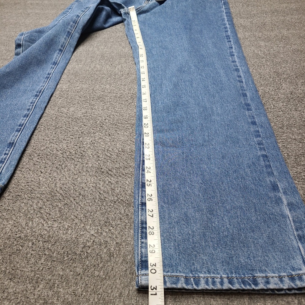 GILIPUR Mens Blue Cotton‎ Straight Leg Jeans XL 29x31 Denim Pants - Picture 3 of 10